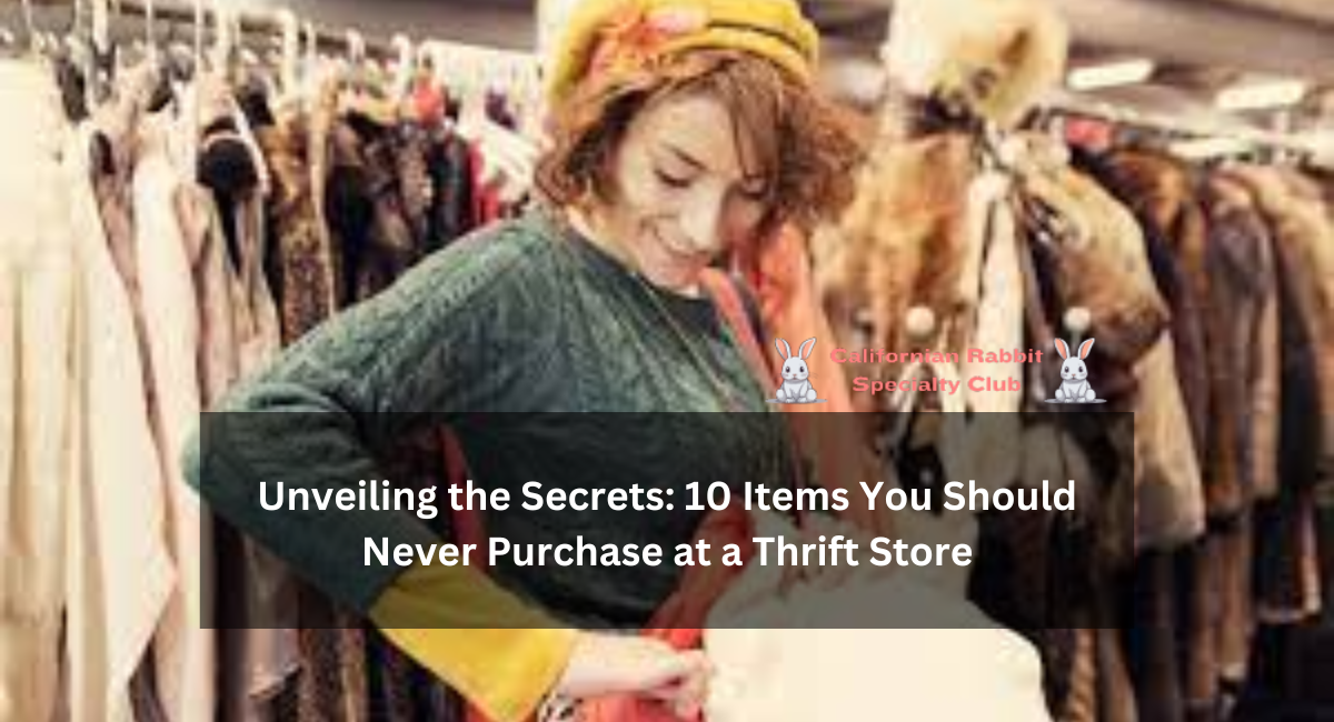 10 Things to Never Buy at a Thrift Store